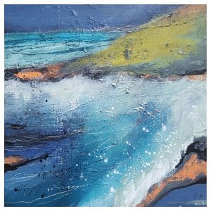 Wild Sea framed Giclee Print