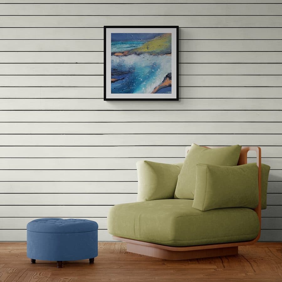 Wild Sea framed giclee print