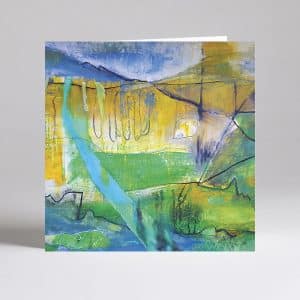 Walls and Hills Card