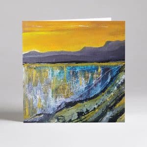 Golden Glow Card