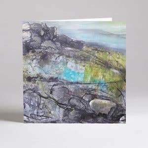 Early Evening Rocks Card