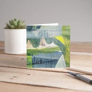 Over the Hills Card