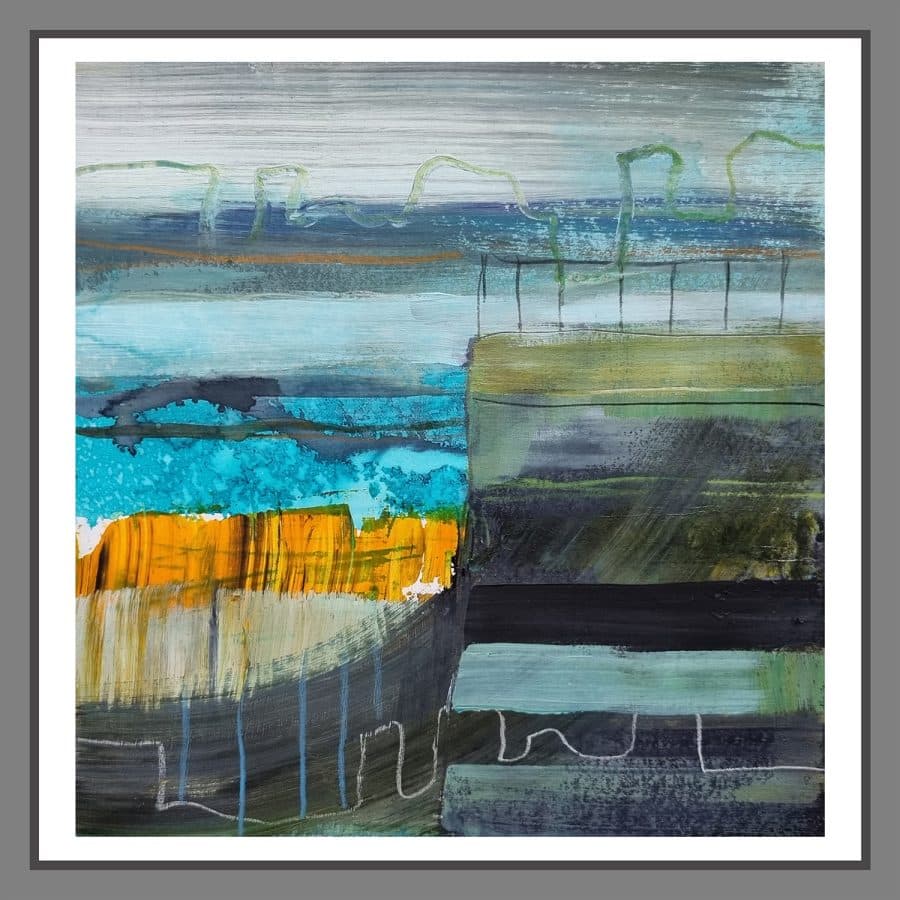 Down at the Docks - Original Art