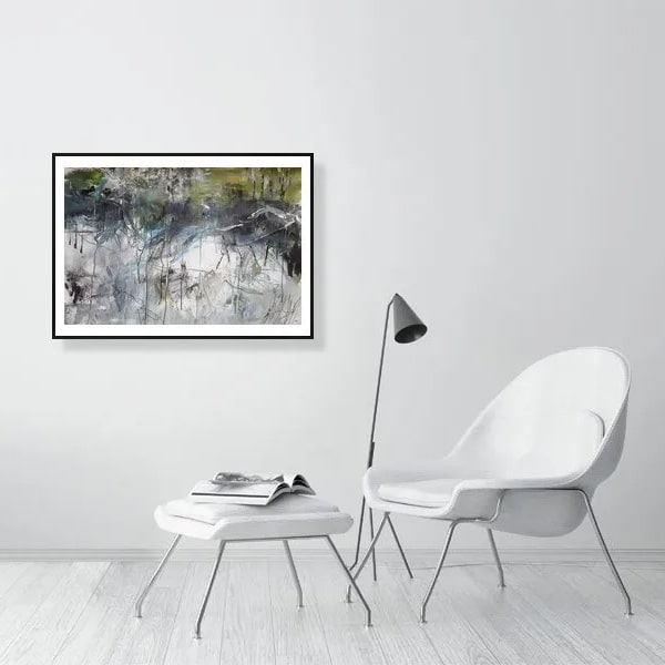 High Tarn print with black frame