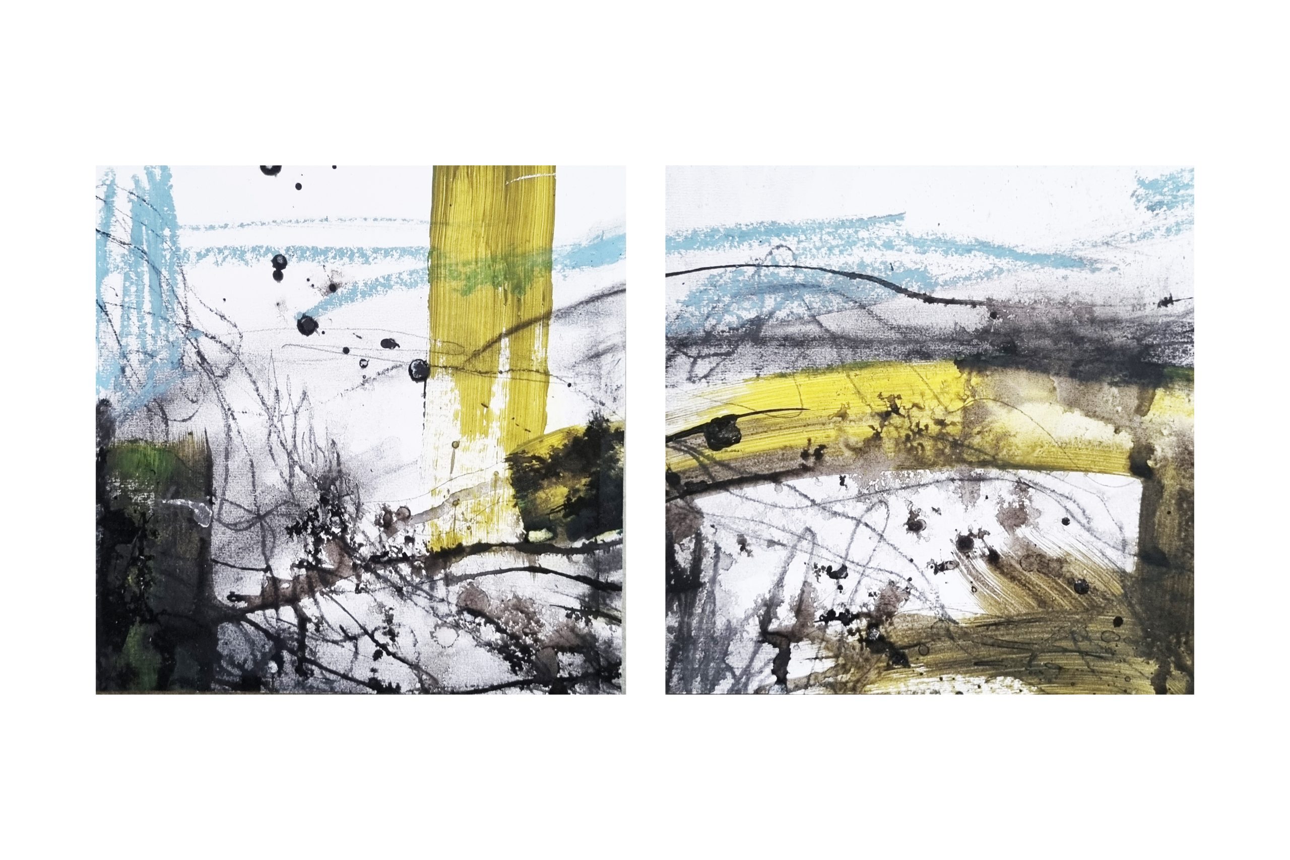 Evening Light on the Estuary i & ii