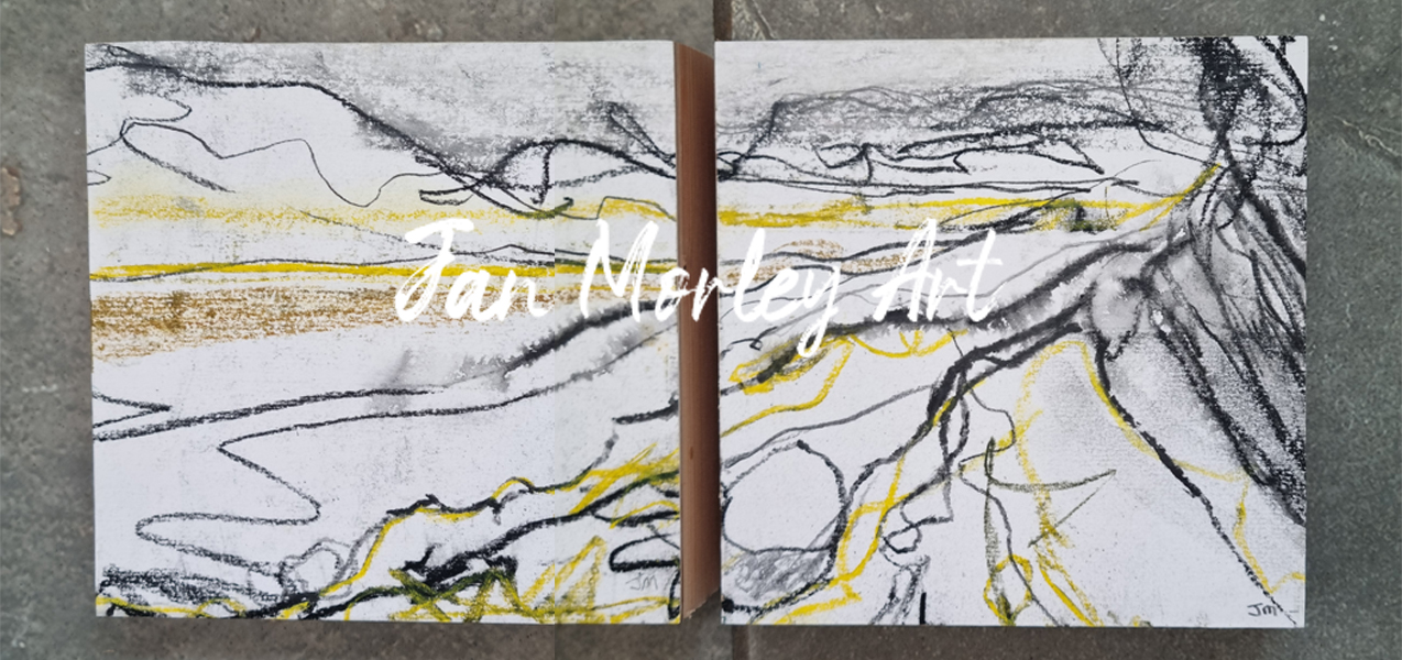 Hiding under the Gorse artwork by Jan Morley