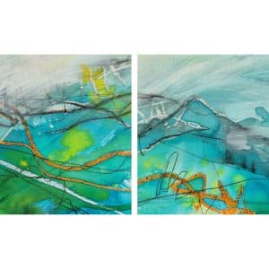 Misty Morning i & ii - Art Blocks