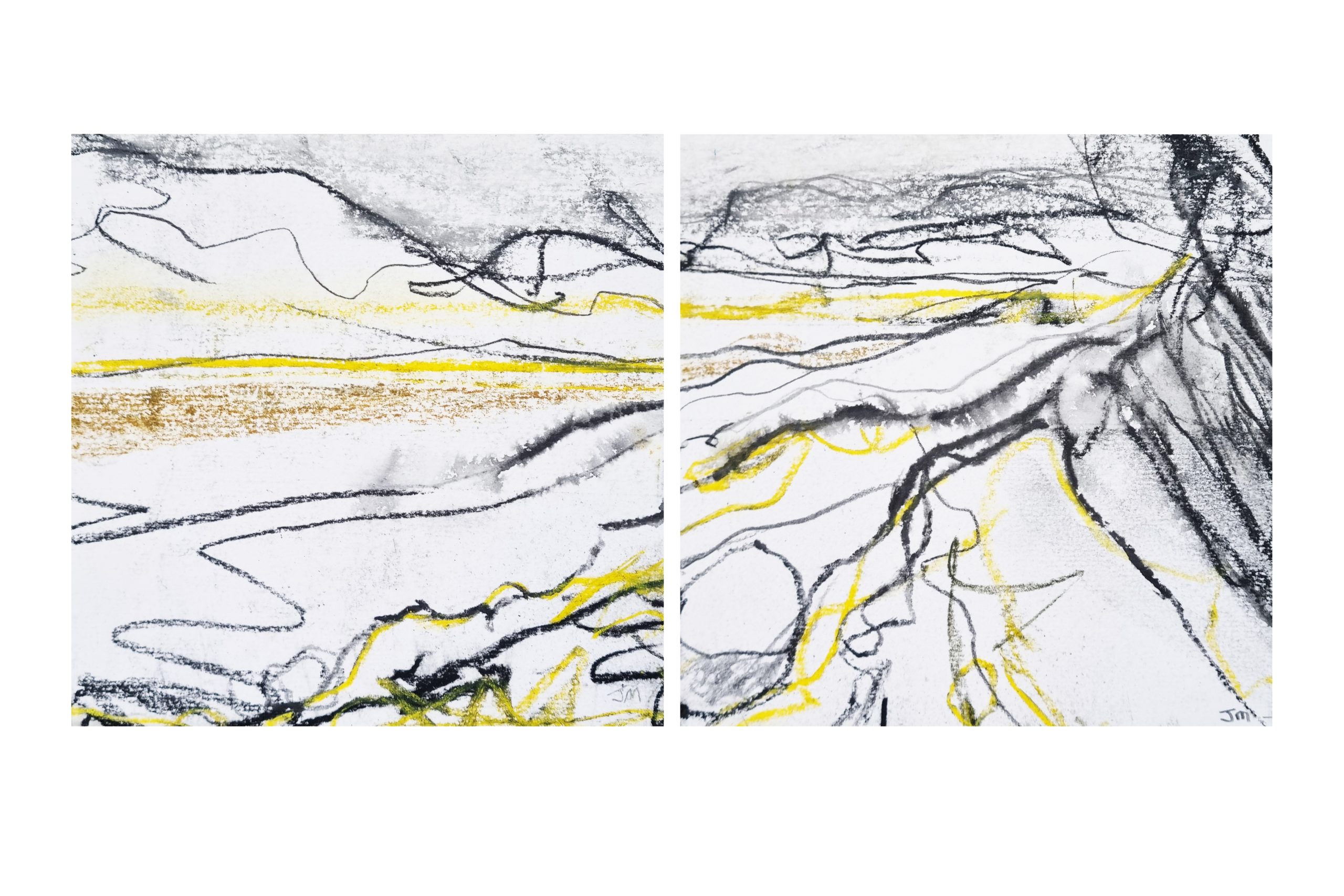 Vanishing Point dyptich