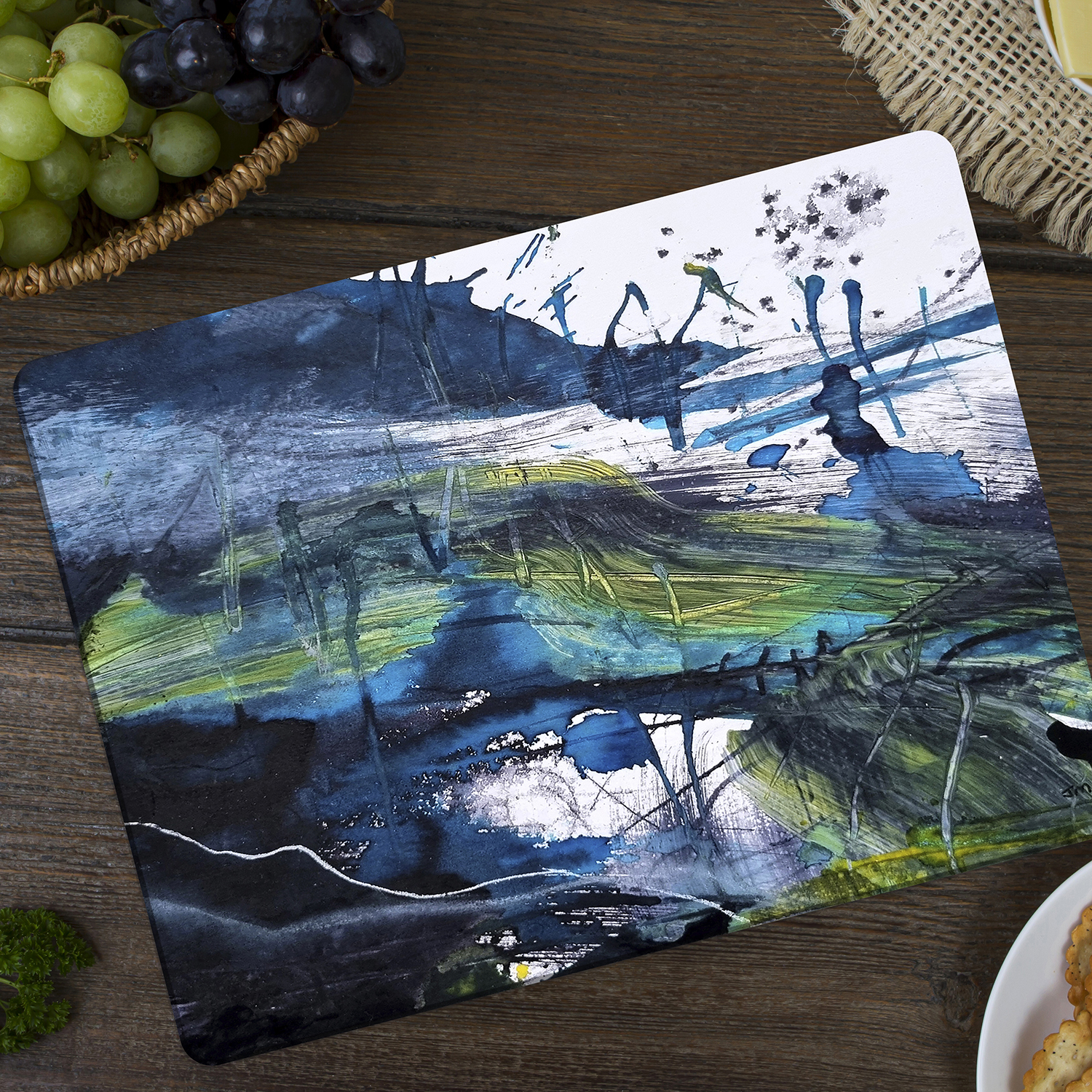 Wildness on the Edge Glass Worktop Saver