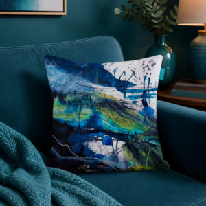 Wildness on the Edge Cushion
