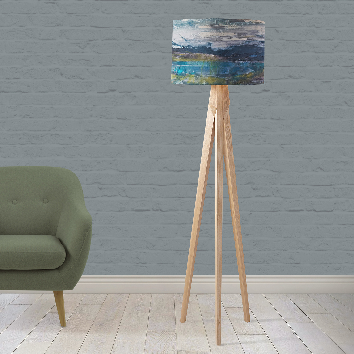 Depth Held Lampshade